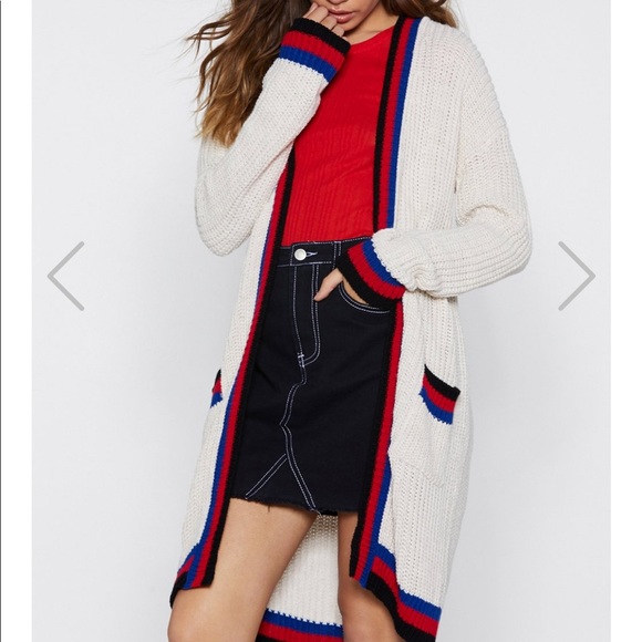 Nasty Gal longline cardigan - Picture 2 of 8